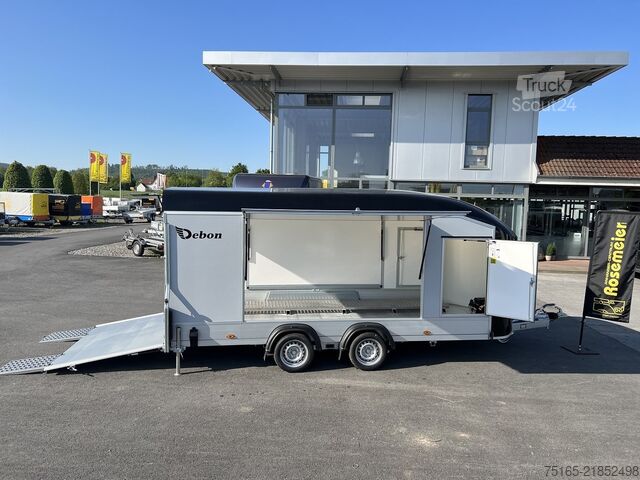 Furgón portacoches Cheval Liberte Debon C1000 Roadster E-Winde, Stand Autotransporter ge