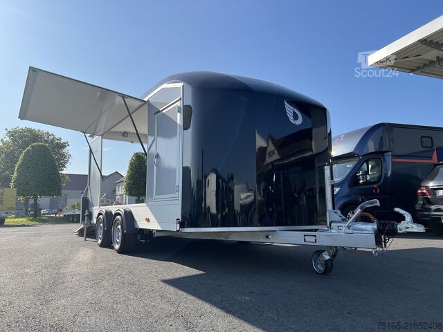 Furgón portacoches Cheval Liberte Debon C1000 Roadster E-Winde, Stand Autotransporter ge
