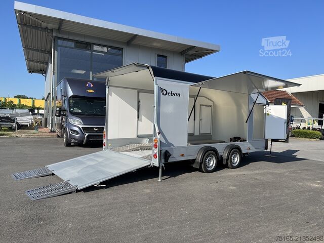 βαν μεταφοράς αυτοκινήτων Cheval Liberte Debon C1000 Roadster E-Winde, Stand Autotransporter ge