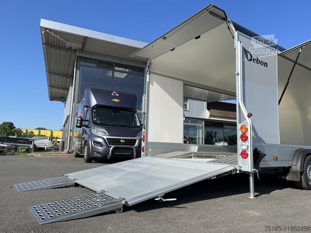 Furgón portacoches Cheval Liberte Debon C1000 Roadster E-Winde, Stand Autotransporter ge