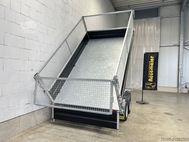 Wywrotka HUMBAUR HTK 3500.37 Stahl Black Gitter Dreiseitenkipper