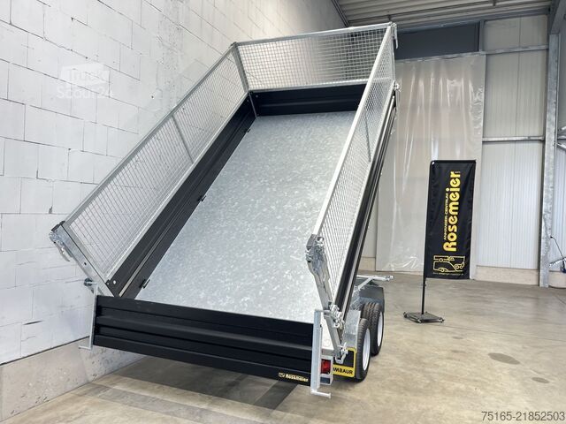 Pašizgāzējs HUMBAUR HTK 3500.37 Stahl Black Gitter Dreiseitenkipper