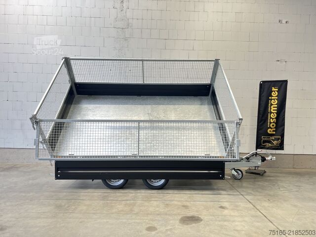 Wywrotka HUMBAUR HTK 3500.37 Stahl Black Gitter Dreiseitenkipper