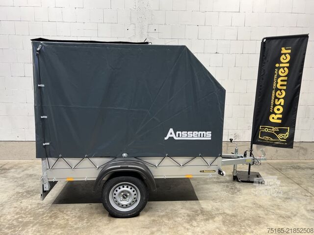 Kasa römork ANSSEMS GT 750.211×126 Plane Kastenanhänger ungebremst