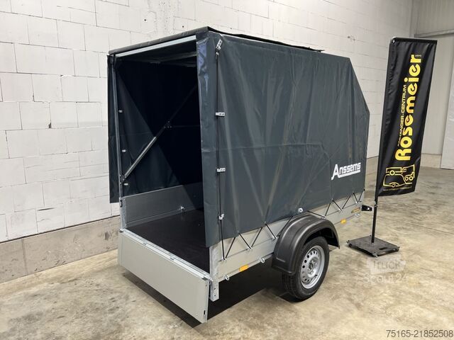 Kasa römork ANSSEMS GT 750.211×126 Plane Kastenanhänger ungebremst