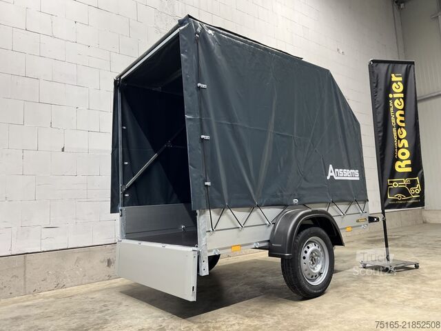 Kasa römork ANSSEMS GT 750.211×126 Plane Kastenanhänger ungebremst