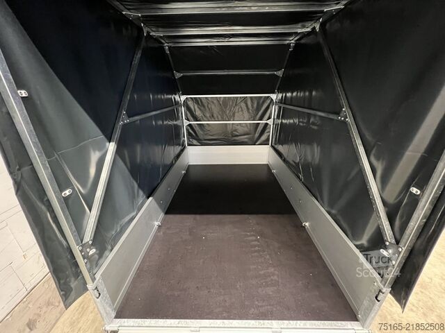 Reboque de caixa ANSSEMS GT 750.211×126 Plane Kastenanhänger ungebremst