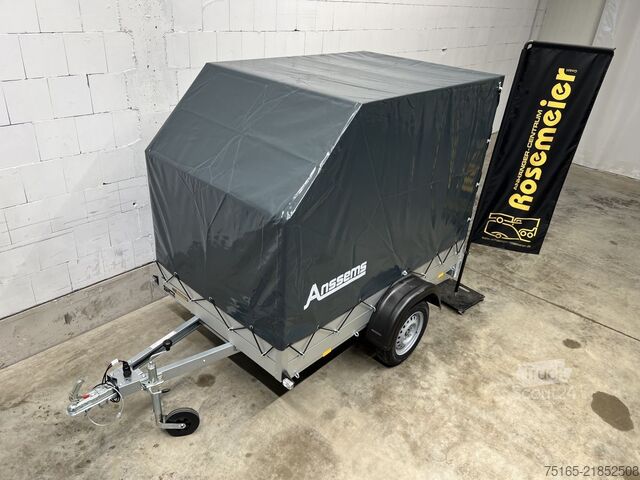 Kasa römork ANSSEMS GT 750.211×126 Plane Kastenanhänger ungebremst