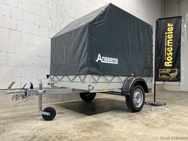 Kasa römork ANSSEMS GT 750.211×126 Plane Kastenanhänger ungebremst