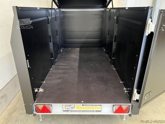 Kapaklı römork TPV Trailers KT-EB3 Plus Deckelanhänger