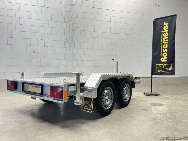 Iekārtu pārvadāšanas piekabes un ekskavatoru piekabes Vezeko Generator 2-Achser Maschinentransporter