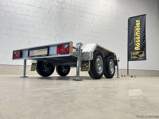 Iekārtu pārvadāšanas piekabes un ekskavatoru piekabes Vezeko Generator 2-Achser Maschinentransporter