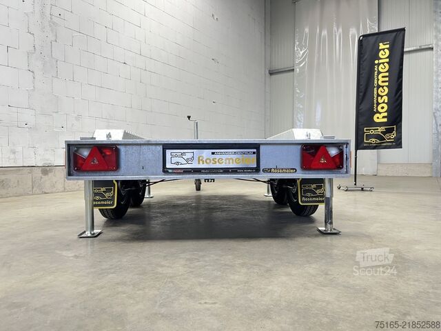 Iekārtu pārvadāšanas piekabes un ekskavatoru piekabes Vezeko Generator 2-Achser Maschinentransporter