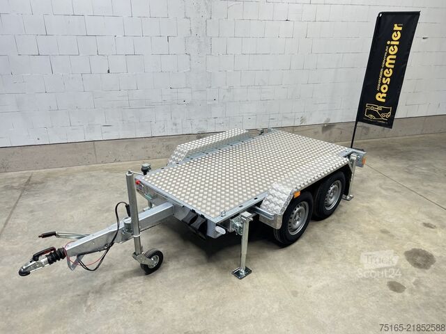 Iekārtu pārvadāšanas piekabes un ekskavatoru piekabes Vezeko Generator 2-Achser Maschinentransporter