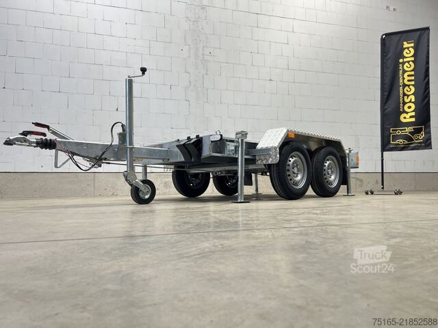 Iekārtu pārvadāšanas piekabes un ekskavatoru piekabes Vezeko Generator 2-Achser Maschinentransporter