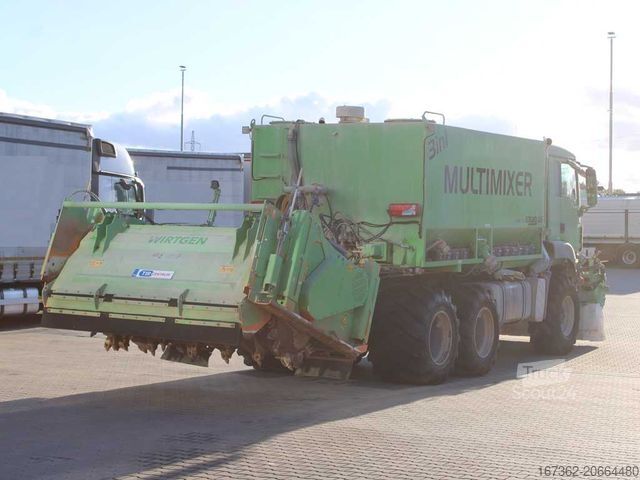 Samochód do zadań specjalnych MAN TGS 33.480 6X6 + AMAG multimixer MFT3-19AIO + WI