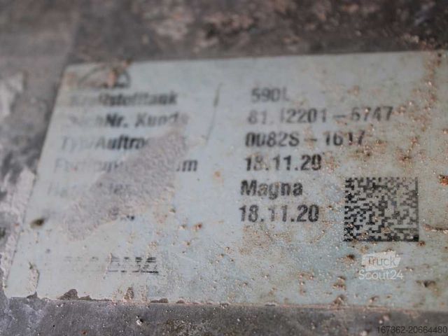 Вантажівка спеціального призначення MAN TGS 33.480 6X6 + AMAG multimixer MFT3-19AIO + WI