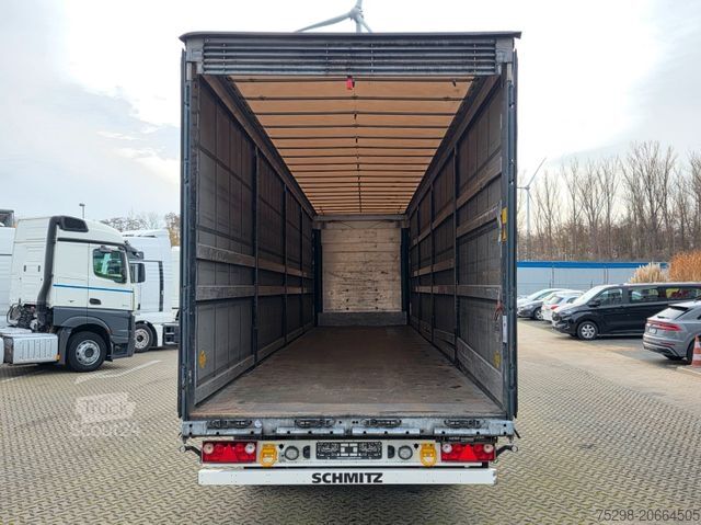 Atvērta puspiekabe ar tentu SCHMITZ CARGOBULL SCS 24/L 13.62 Mega / Palettenkasten