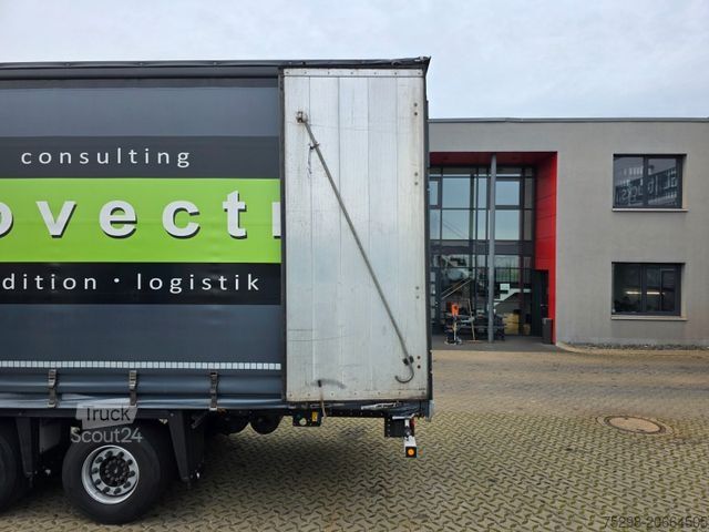 Atvērta puspiekabe ar tentu SCHMITZ CARGOBULL SCS 24/L 13.62 Mega / Palettenkasten