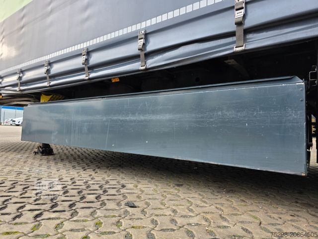 Atvērta puspiekabe ar tentu SCHMITZ CARGOBULL SCS 24/L 13.62 Mega / Palettenkasten