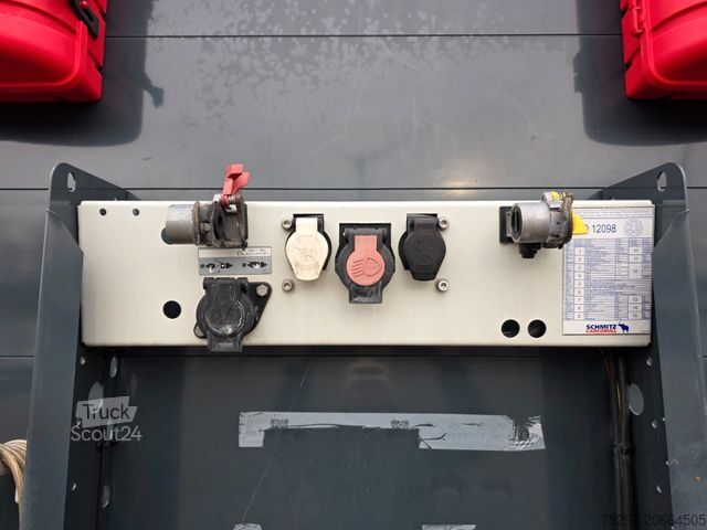 Atvērta puspiekabe ar tentu SCHMITZ CARGOBULL SCS 24/L 13.62 Mega / Palettenkasten