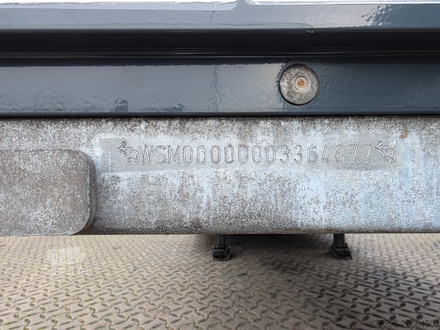 Atvērta puspiekabe ar tentu SCHMITZ CARGOBULL SCS 24/L 13.62 Mega / Palettenkasten