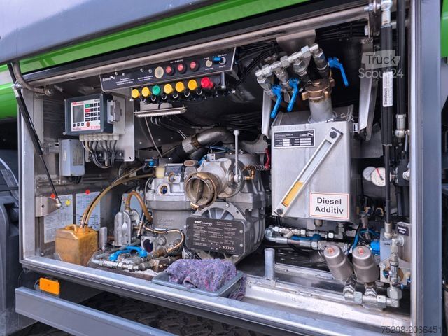 Tank kamyonu MERCEDES-BENZ Antos 2643 / Ret. / ADR AT / Lenkachse /KOMPLETT