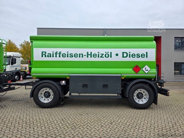 Tank kamyonu MERCEDES-BENZ Antos 2643 / Ret. / ADR AT / Lenkachse /KOMPLETT