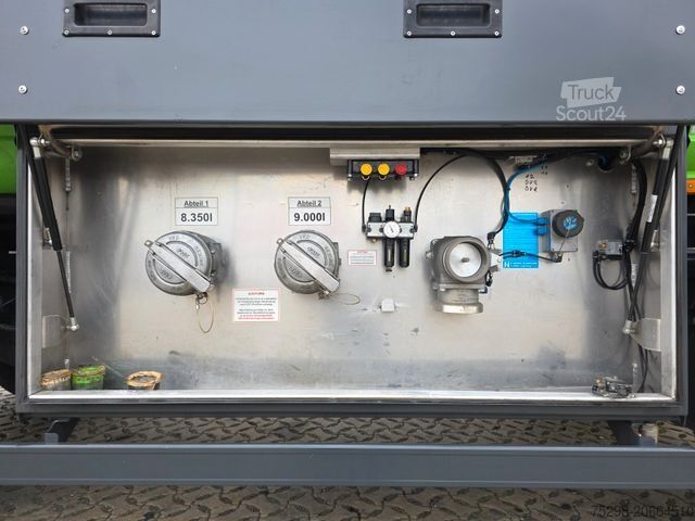 Tank kamyonu MERCEDES-BENZ Antos 2643 / Ret. / ADR AT / Lenkachse /KOMPLETT