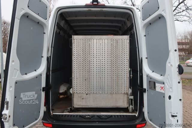Vans ar augstu jumtu MERCEDES-BENZ Sprinter 313CDI 1. Hand / MAXI / Rampe / FN:64