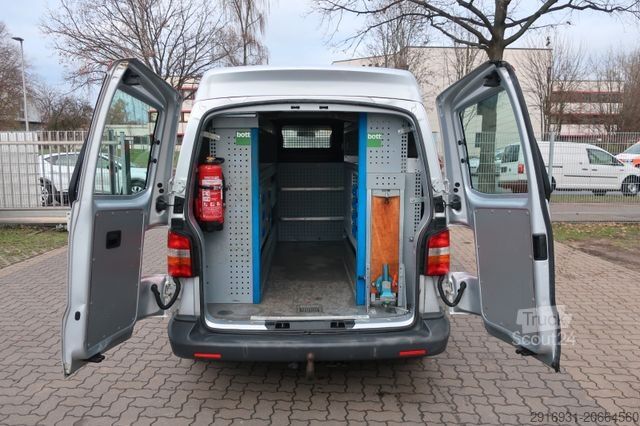 Vans ar augstu jumtu VOLKSWAGEN T5 Transporter Kasten Mittelhochdach 4 Motion