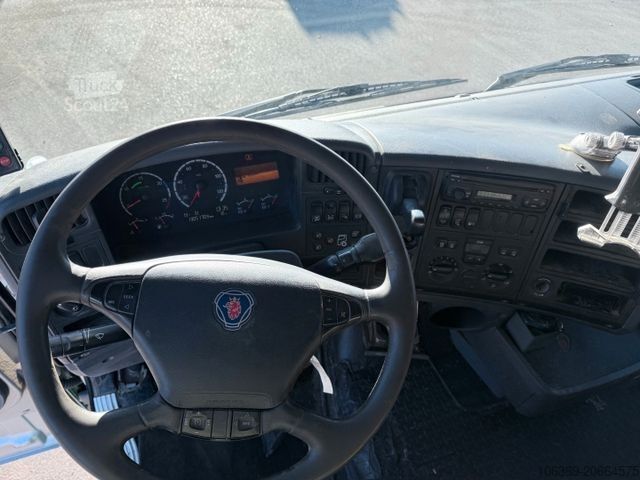 Automašīnu pārvadātājs SCANIA R380 4x2 Autotransport with hydraulic ramp