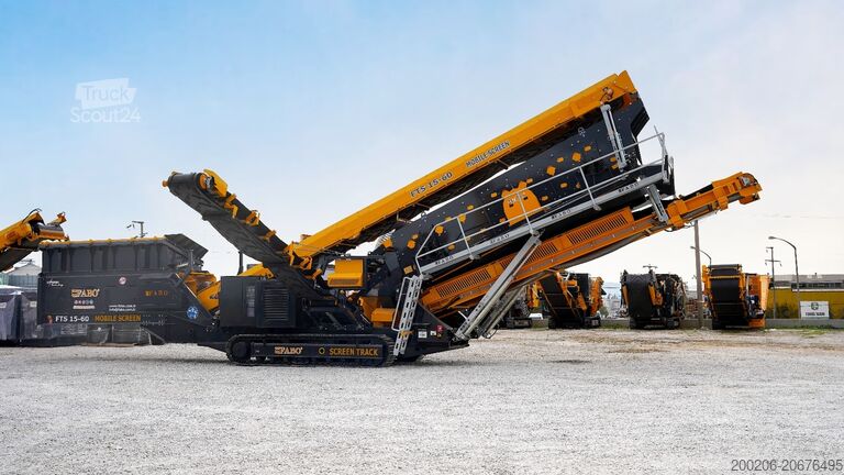 Seulontatehdas FABO Screening Plant FTS-1560 Screening Plant