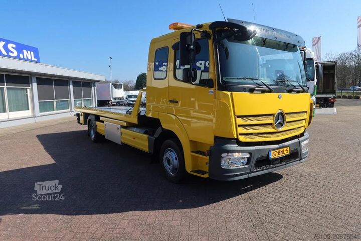 Autotransporter Mercedes-Benz Atego 1221 1221 L Takel wagen 6 Persoons