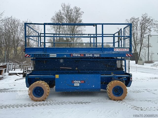 Masă de ridicare cu foarfecă Holland-Lift Q 135 El 24 (15m)