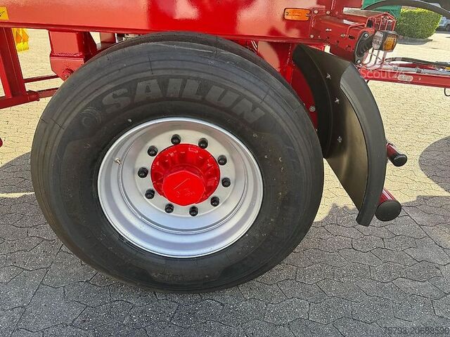 Kippanhänger Kröger 18to mit Kunststoffbordwand Interne Nr. 40742