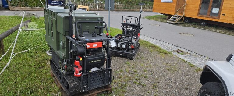 Гусеничный транспортер, универсальный носитель навесного оборудования NIKO Raupe Hatz 1B50 T-4 Tank Stromaggregat