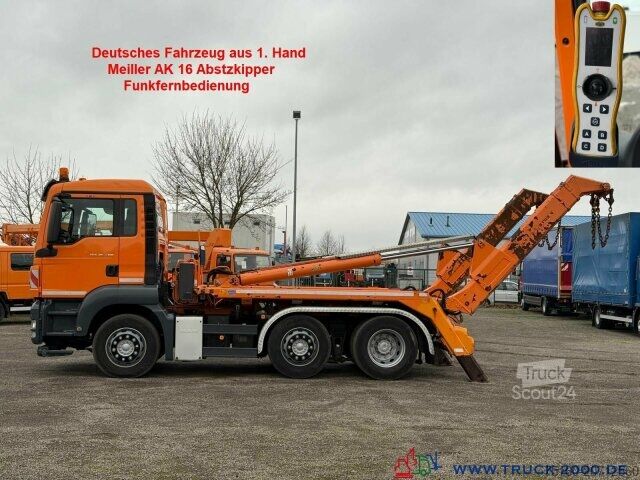 Kipper LKW MAN TGS 26.400 MEILLER Teleabsetzer + Fernbedienung