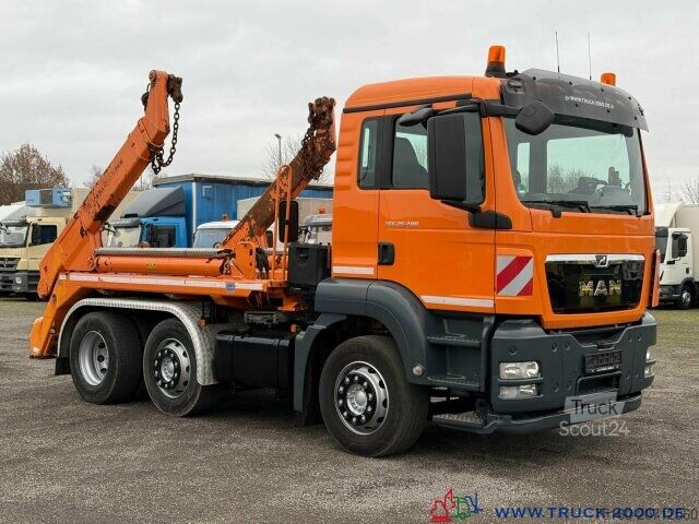 Kipper LKW MAN TGS 26.400 MEILLER Teleabsetzer + Fernbedienung