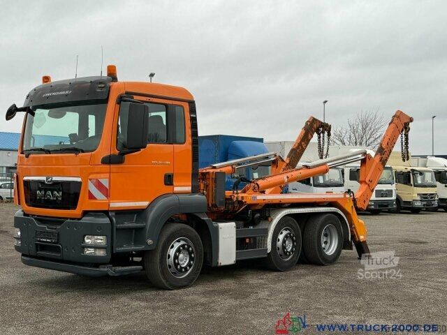 Kipper LKW MAN TGS 26.400 MEILLER Teleabsetzer + Fernbedienung