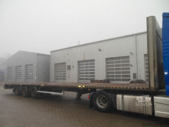 Auflieger mit Arbeitsbühne PANAV NP036, LOWDECK, 2 LIFTACHSE, CONTAINER TWISTLOCK