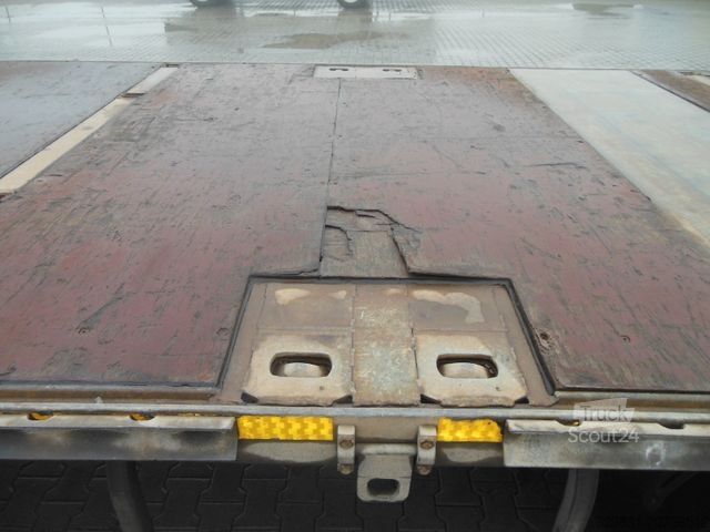 Auflieger mit Arbeitsbühne PANAV NP036, LOWDECK, 2 LIFTACHSE, CONTAINER TWISTLOCK