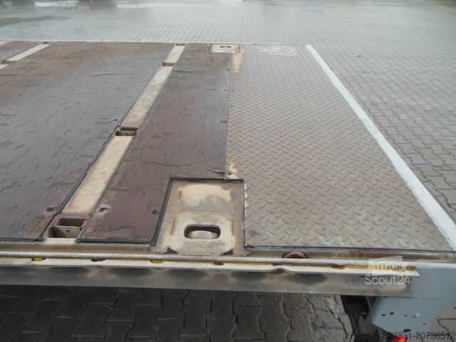 Auflieger mit Arbeitsbühne PANAV NP036, LOWDECK, 2 LIFTACHSE, CONTAINER TWISTLOCK