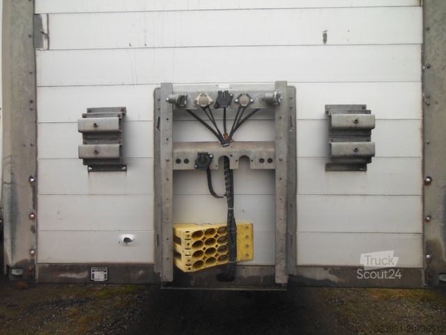 Auflieger mit Arbeitsbühne PANAV NP036, LOWDECK, 2 LIFTACHSE, CONTAINER TWISTLOCK