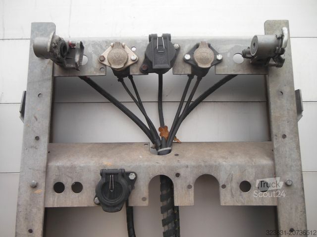 Auflieger mit Arbeitsbühne PANAV NP036, LOWDECK, 2 LIFTACHSE, CONTAINER TWISTLOCK