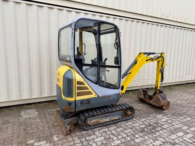 Minigraver WACKER 1404 / 2015 BJ / 3 x Löffel