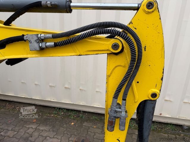 Minigraver WACKER 1404 / 2015 BJ / 3 x Löffel