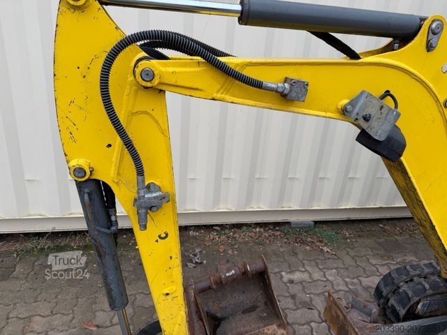 Minigraver WACKER 1404 / 2015 BJ / 3 x Löffel