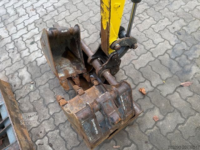 Minigraver WACKER 1404 / 2015 BJ / 3 x Löffel