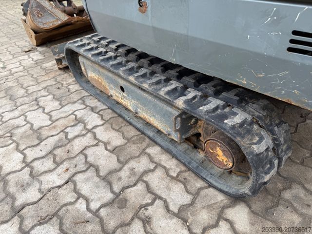 Minigraver WACKER 1404 / 2015 BJ / 3 x Löffel